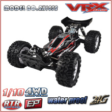 VRX racing 1:10 escala 4 X 4 eléctrico RC 4WD pulido del coche